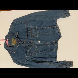 Liz wear vintage jean jacket
